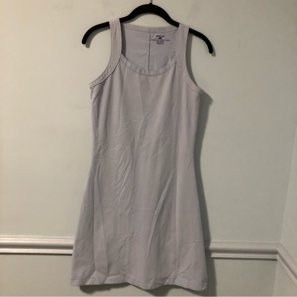 Patagonia Light Blue Sleeveless Mini Dress Size Small